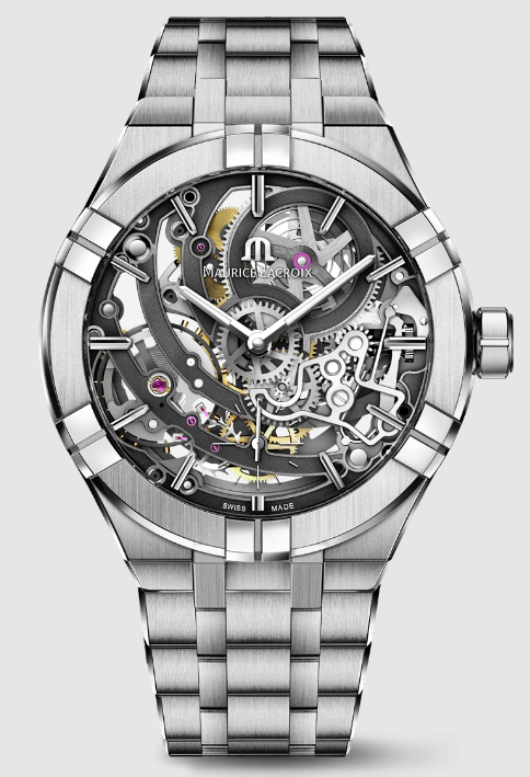 Maurice Lacroix aikon automatic skeleton AI6028-SS002-030-1 Replica Watch  Maurice Lacroix aikon automatic skeleton AI6028-SS002-030-1 Replica Watch